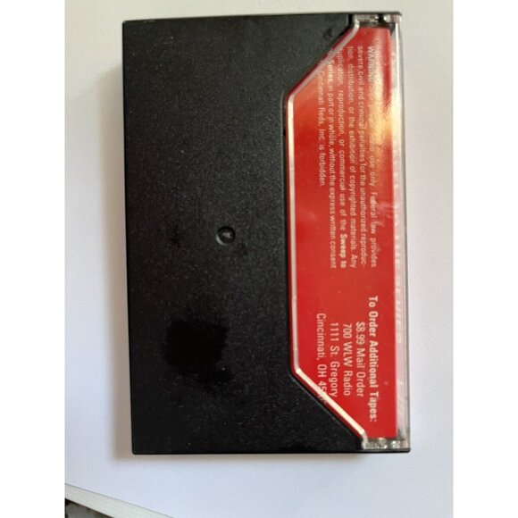 Cincinnati Reds Sweep To The Series 1990 World Champions Cassette 700 WLW Radio - Picture 2 of 16